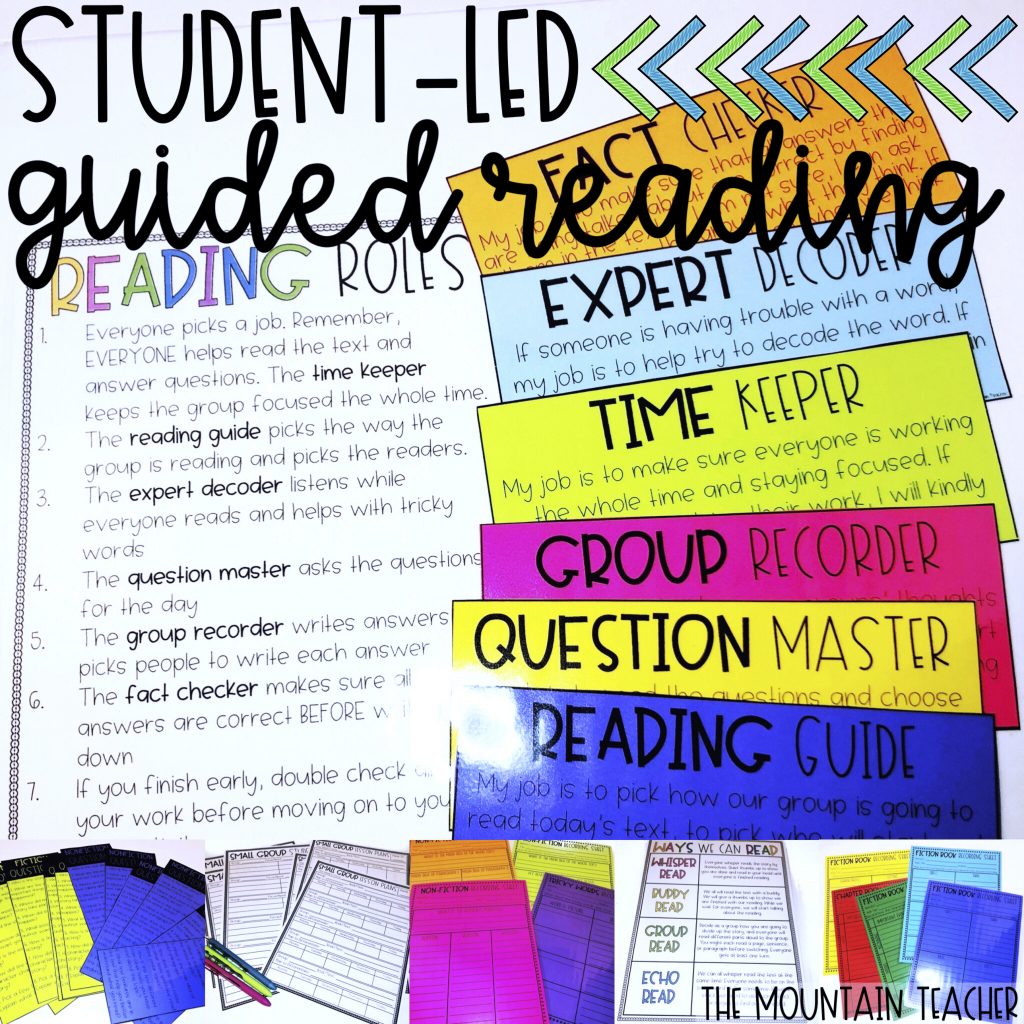 Student Led Guided Reading Groups