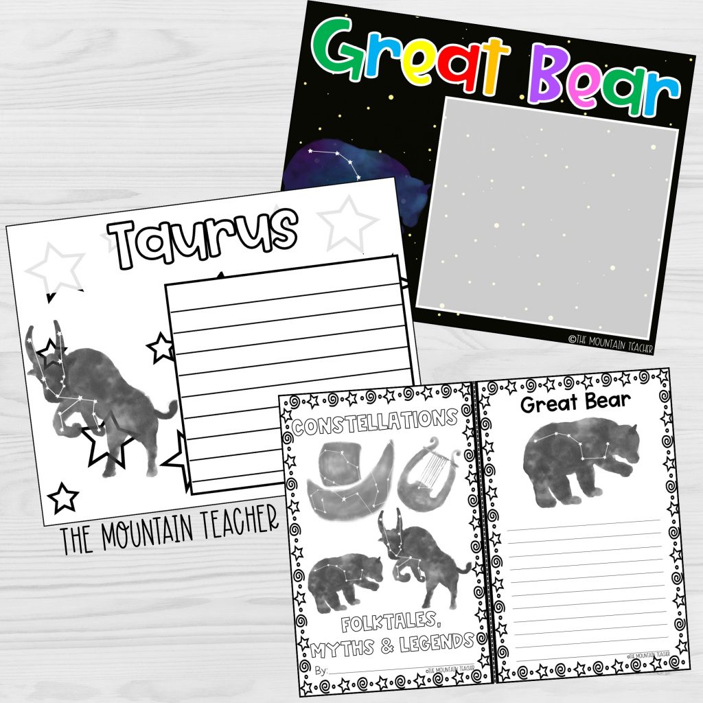 Constellations and Stars Lessons for Elementary School Kids