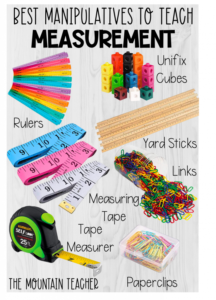 best manipulatives to teach measurement