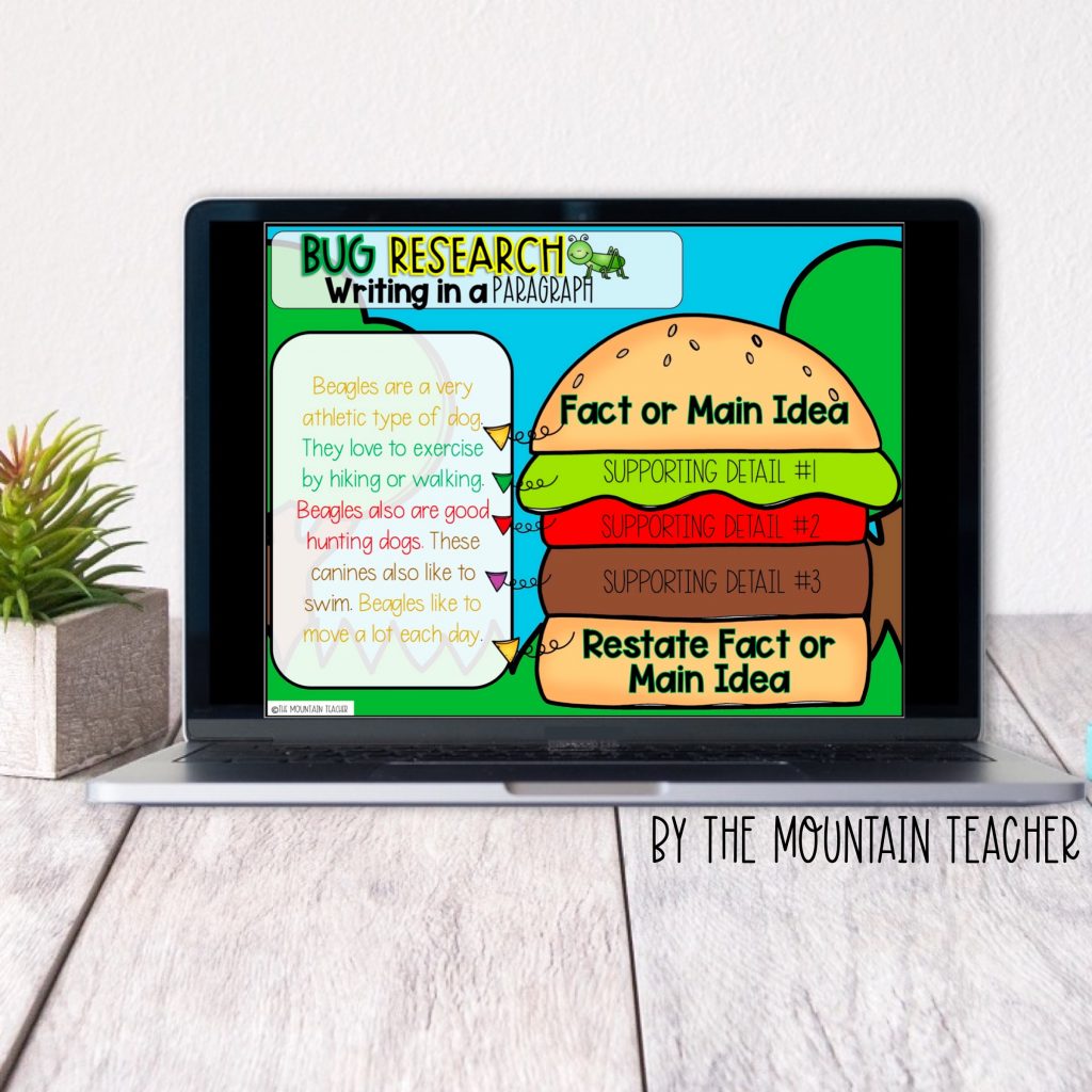 Informative writing strategies - anchor chart