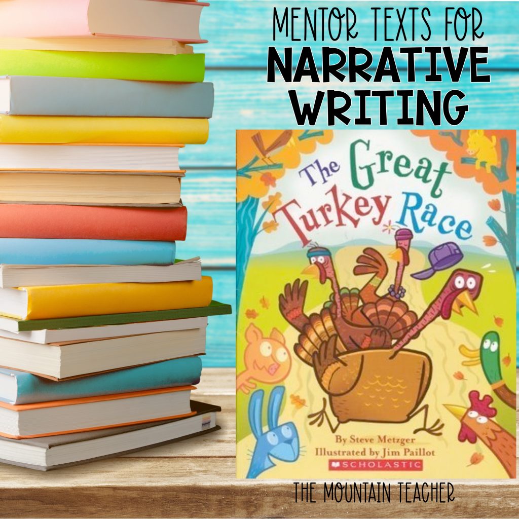 Mentor texts for narrative writing - the great turkey race