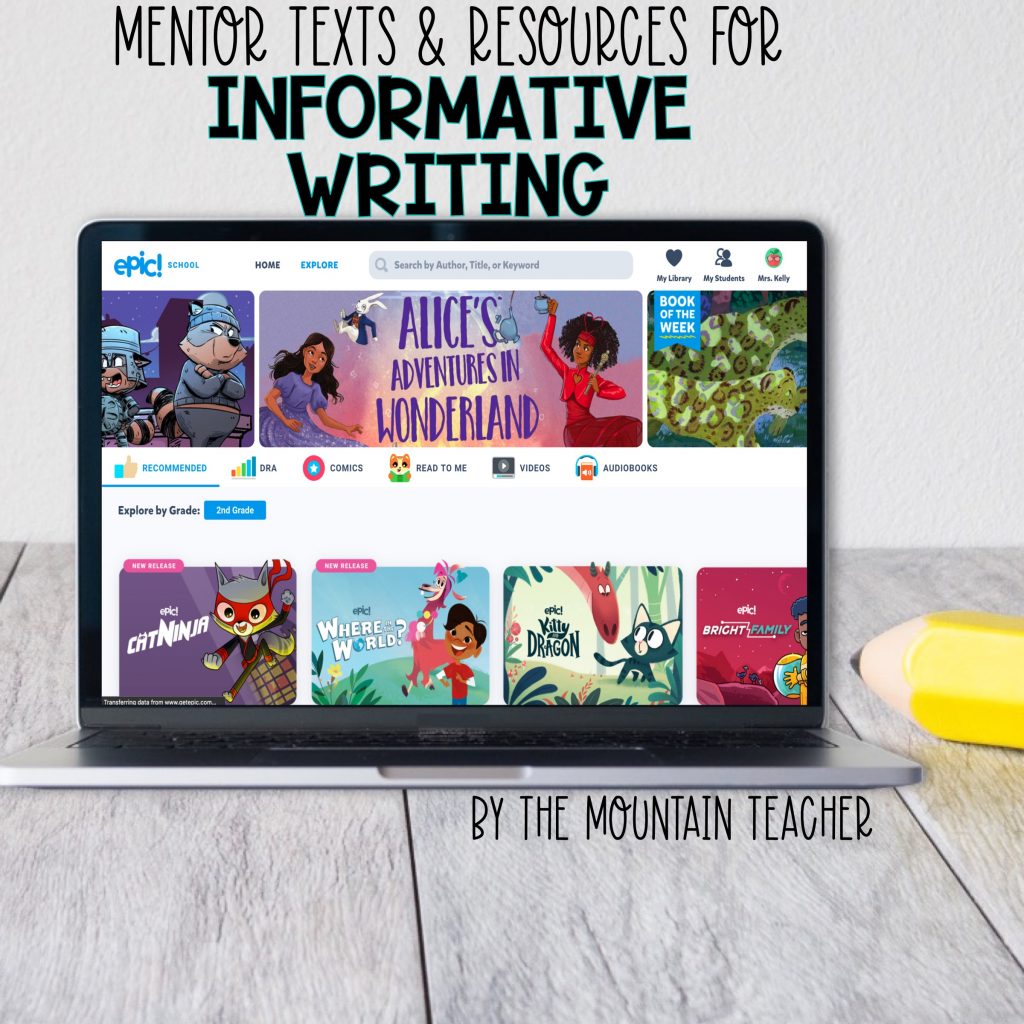 Mentor texts and resources for informative writing - Epic! Books