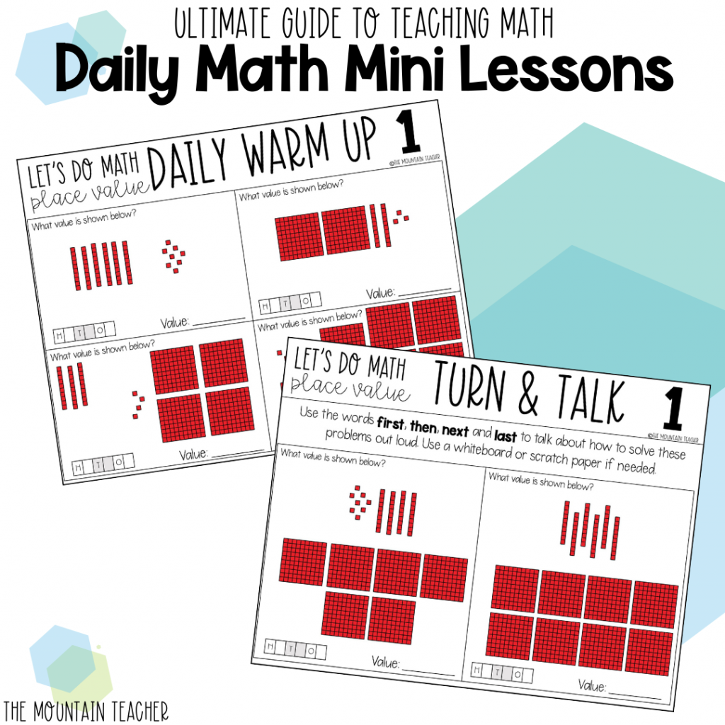 The Ultimate Guide to Teaching Math | Daily Math Mini Lessons