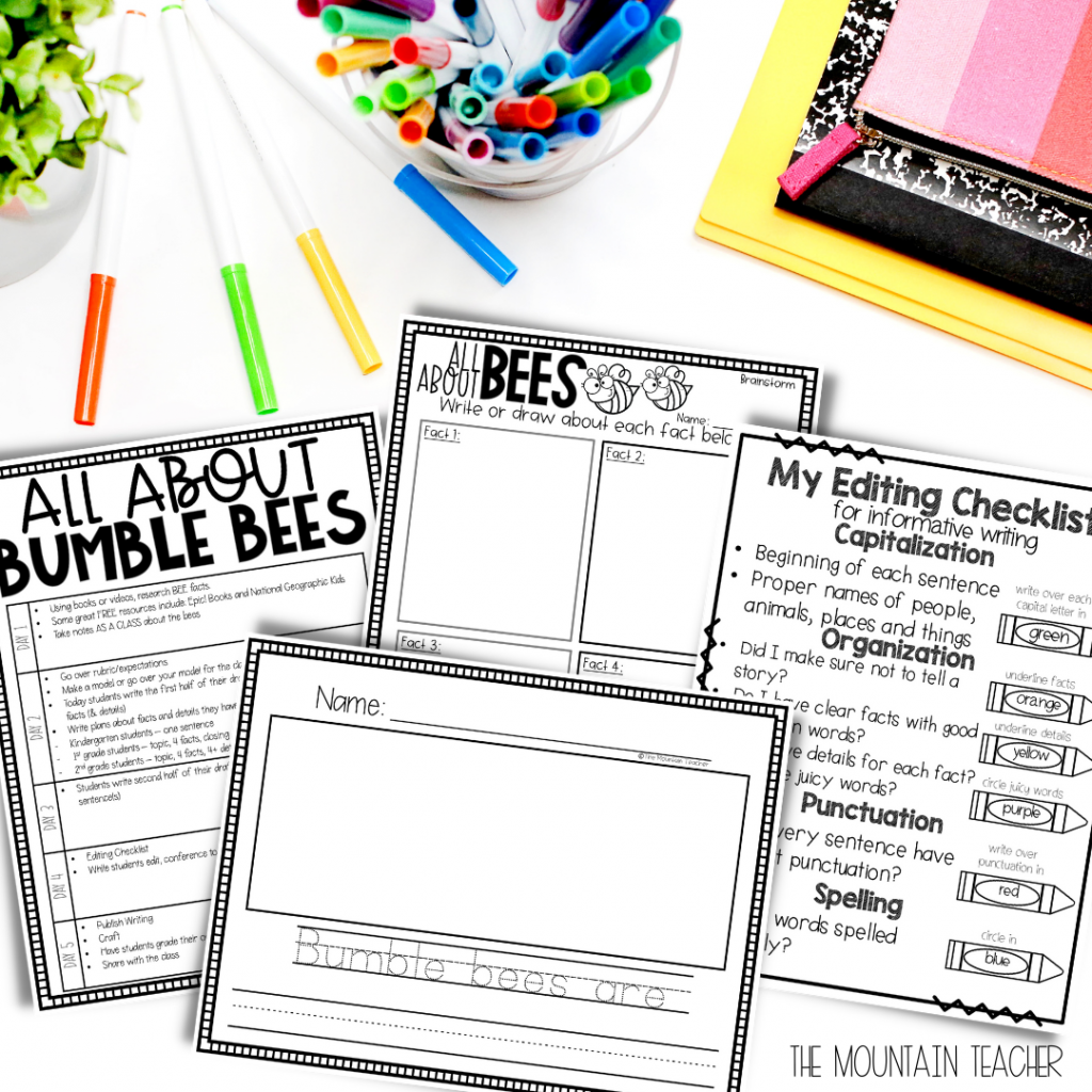 second grade writing | setting up your writing block | centers, worksheets, graphic organizers, prompts, rubrics, activities, crafts & more