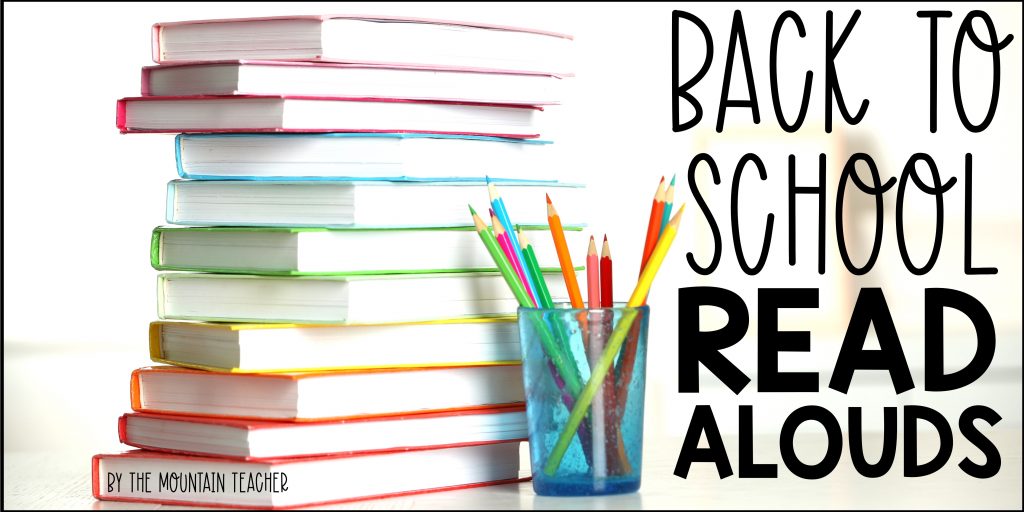 Back to school read alouds