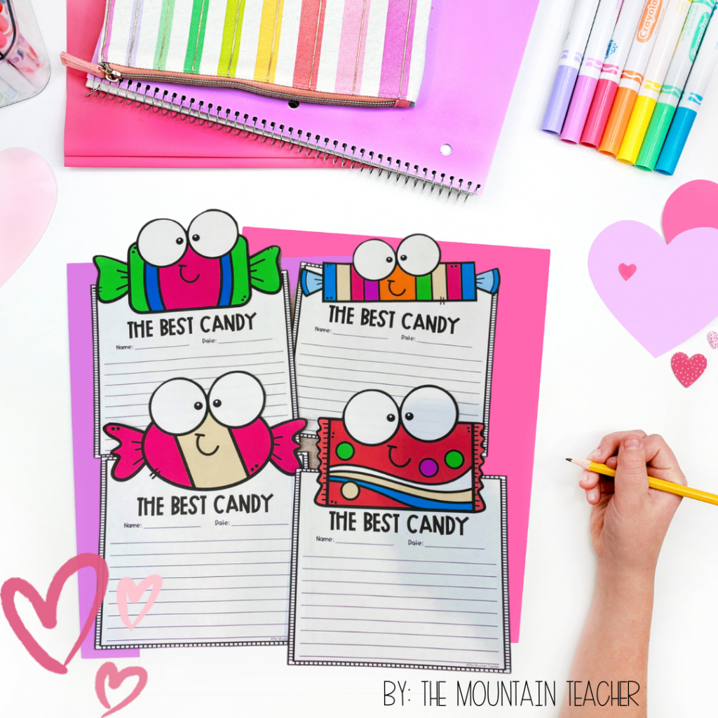 The Most Delightful February Writing Activities I’ve Ever Seen | the best candy