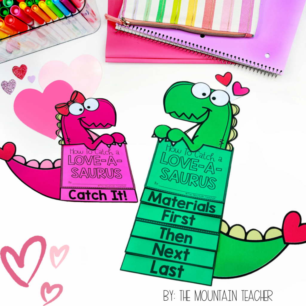 The Most Delightful February Writing Activities I’ve Ever Seen | how to catch a loveosaurus loveasaurus book companion