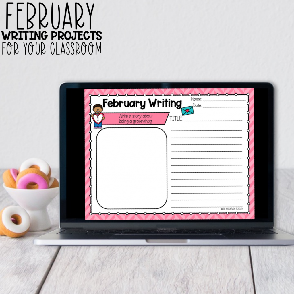 The Most Delightful February Writing Activities I’ve Ever Seen | february writing journal for presidents day, valentines day, groundhogs day and dental health month