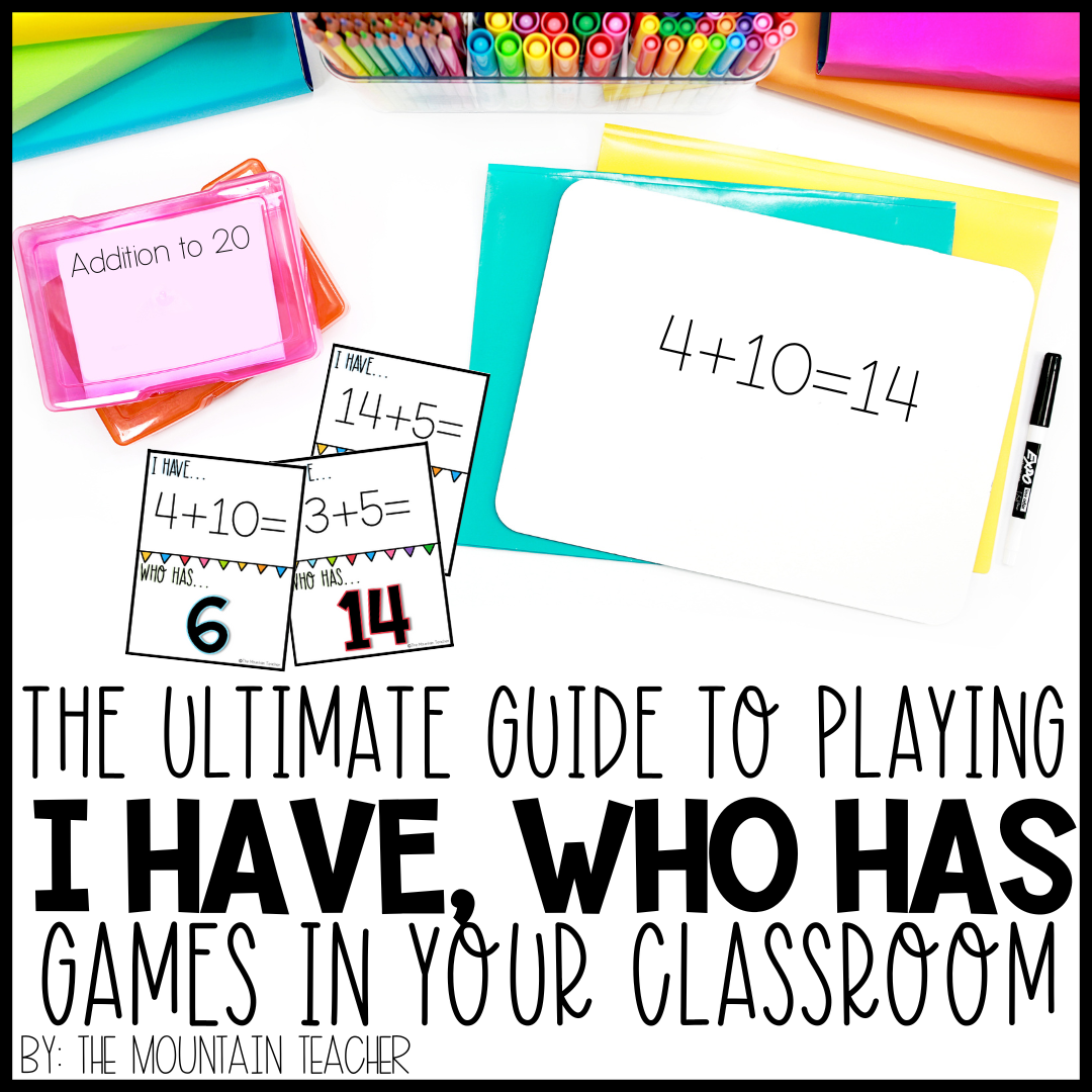The Ultimate Guide on I Have Who Has Games