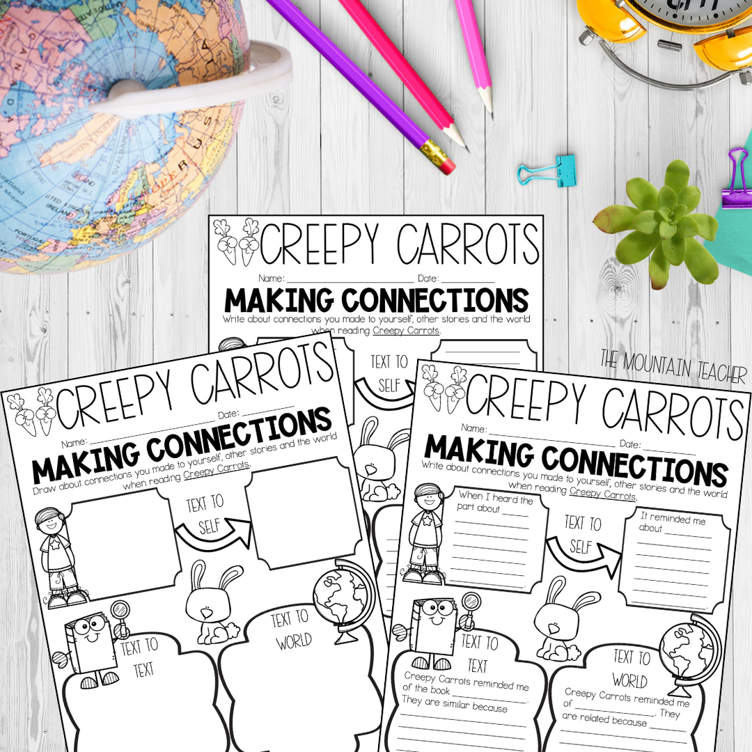 The best creepy carrots activities the mountain teacher