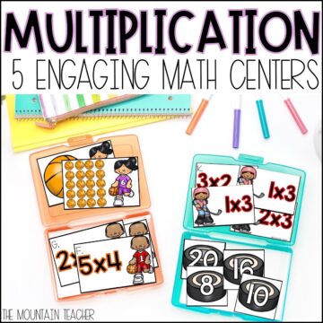 Multiplication Fluency Games - 2nd or 3rd Grade Multiply Math Fact Games - Need some quick and easy multiplication fluency games for 2nd or 3rd graders? Students will practice multiplication fluency with these 5 fun centers. These basic multiplication fluency activities can be played independently, with partners or in a small group.