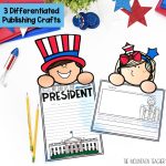 If I Were President Craft | Presidents' Day Writing Prompt & Bulletin Board PERFECT For Presidents Day, Election Day, Inauguration Day and More - Templates, Graphic Organizer and Patriotic Craft Included