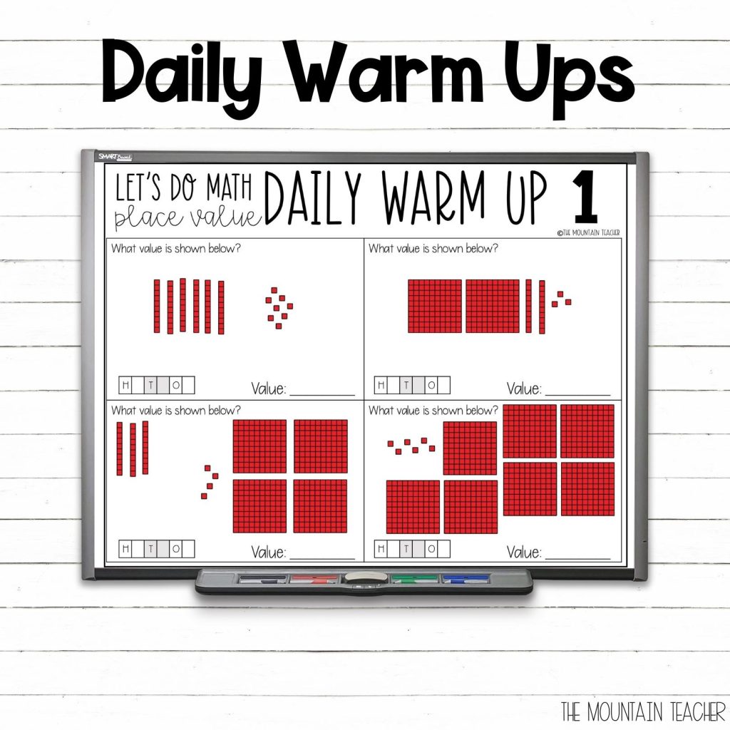 2nd Grade Place Value Unit and Worksheets for Hundreds Tens and Ones ...