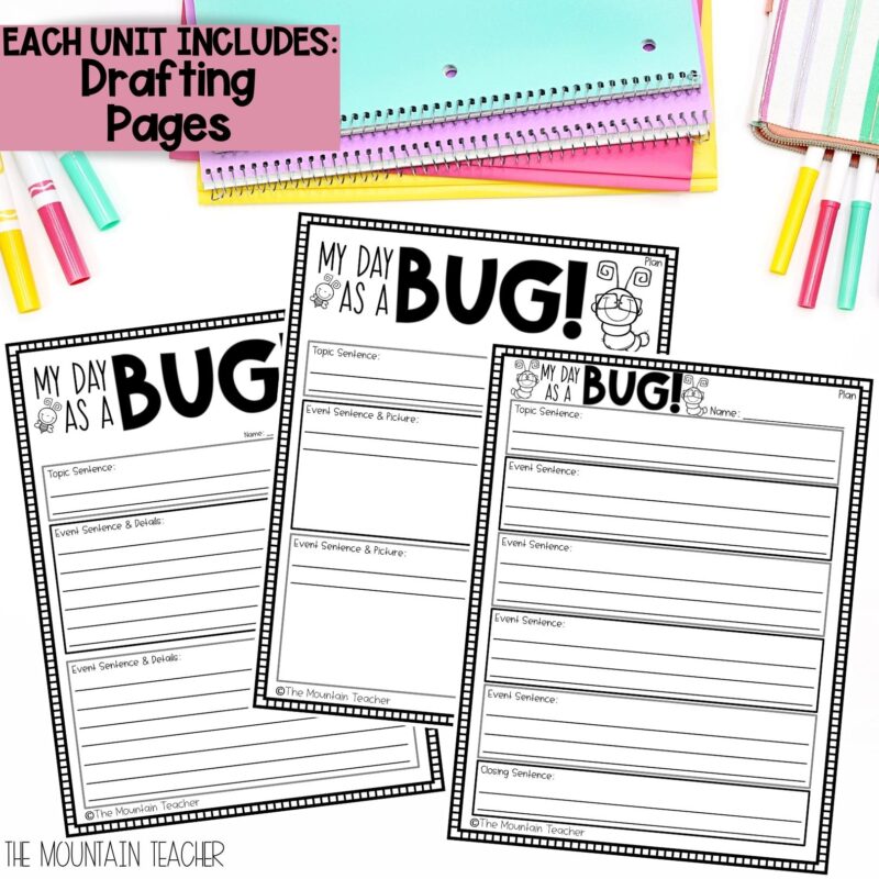 Spring Writing Prompts and April Bulletin Board | Earth Day, Mothers ...