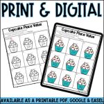 Place Value Hundreds Tens and Ones Worksheets and Activities for 1st 2nd or 3rd Grade