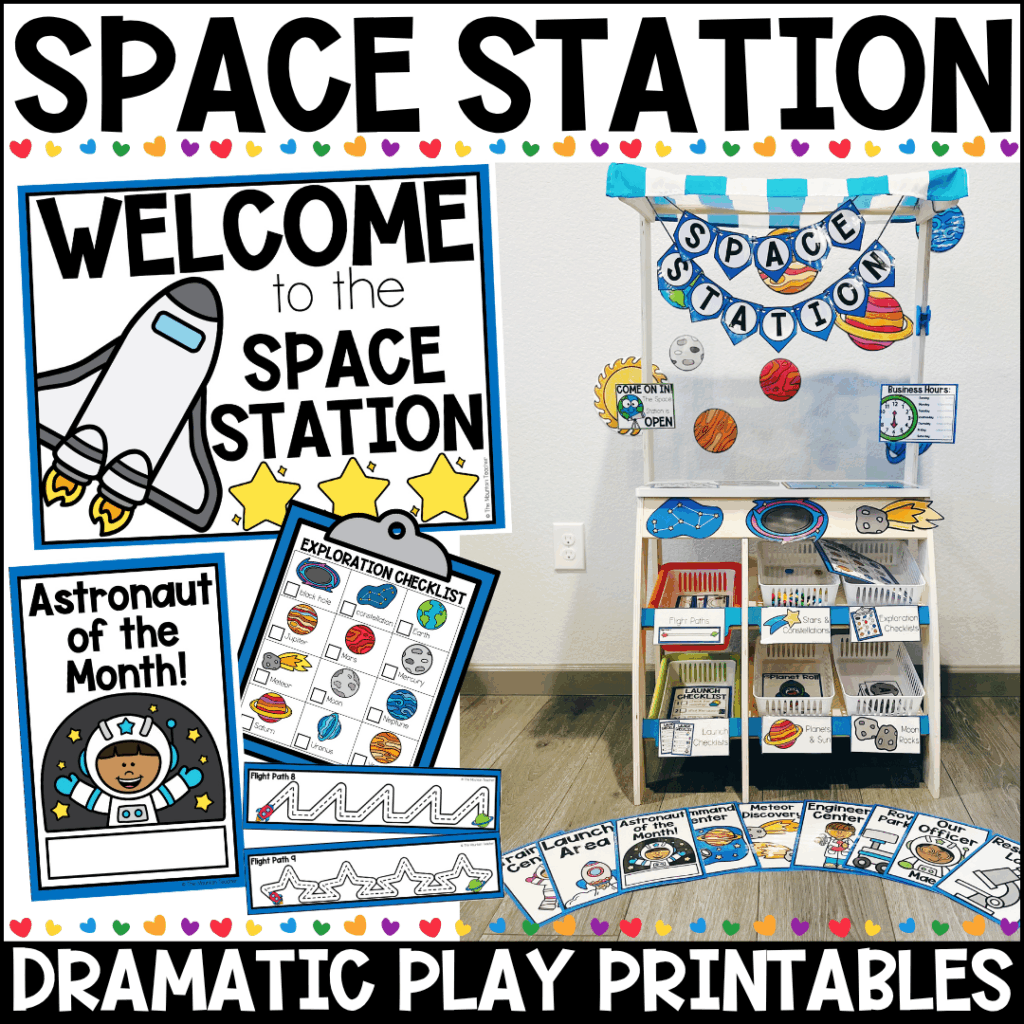 Space Station Dramatic Play Printables
