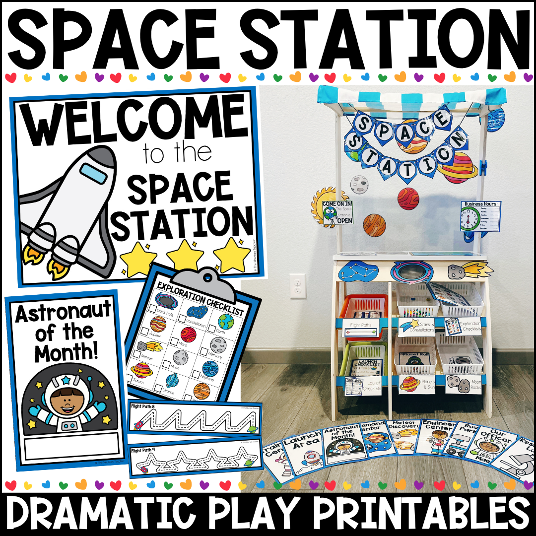 Space Station Dramatic Play Printables