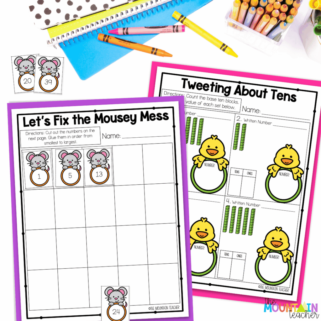 Within this unit, there are over 20 print and go activities.