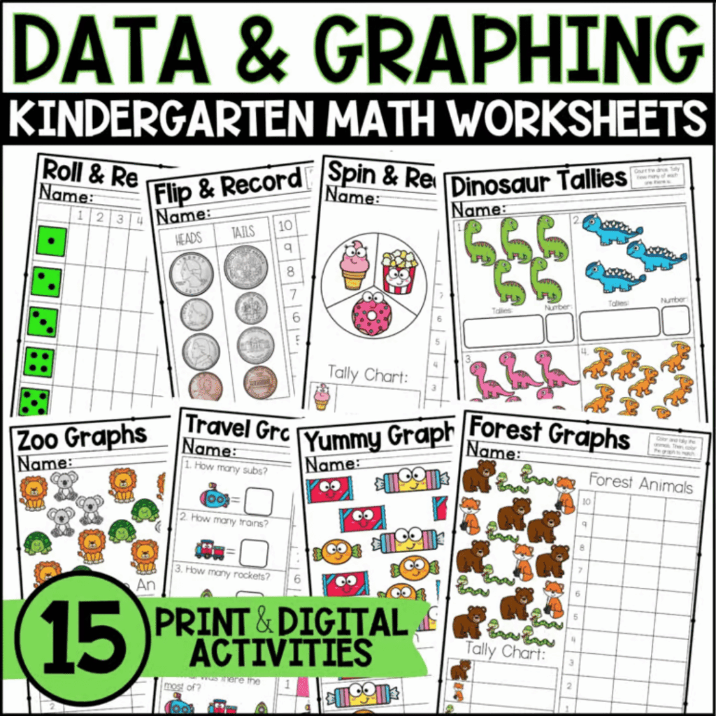 You can find this data and graphing kindergarten unit in my TPT shop.