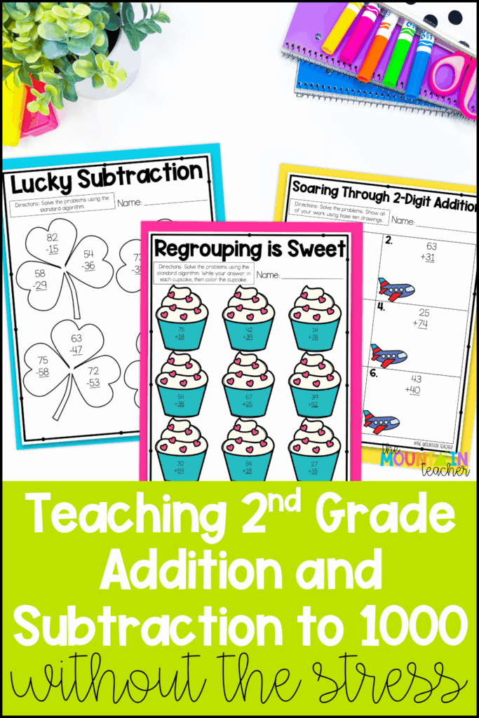 Make math practice simple and engaging with this 2nd Grade Addition and Subtraction resource! Perfect for reinforcing key math skills, this printable pack helps students build confidence with addition and subtraction through easy-to-use activities. Great for math centers, independent practice, homework, early finishers, or small groups, these no-prep worksheets make learning fun while supporting fluency and problem-solving skills all year long!