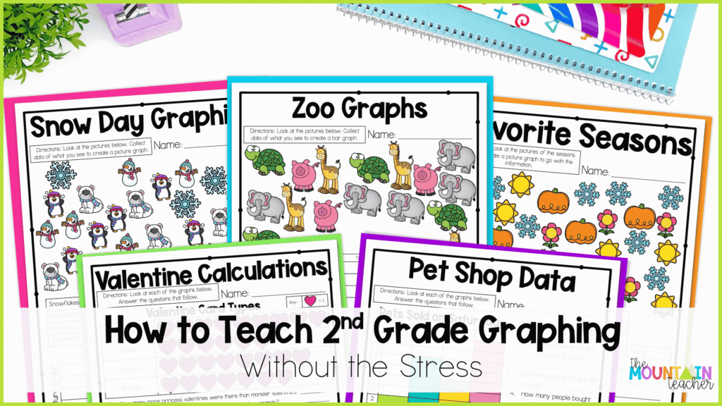 Learn how to teach 2nd grade graphing without the stress using these resources and ideas.